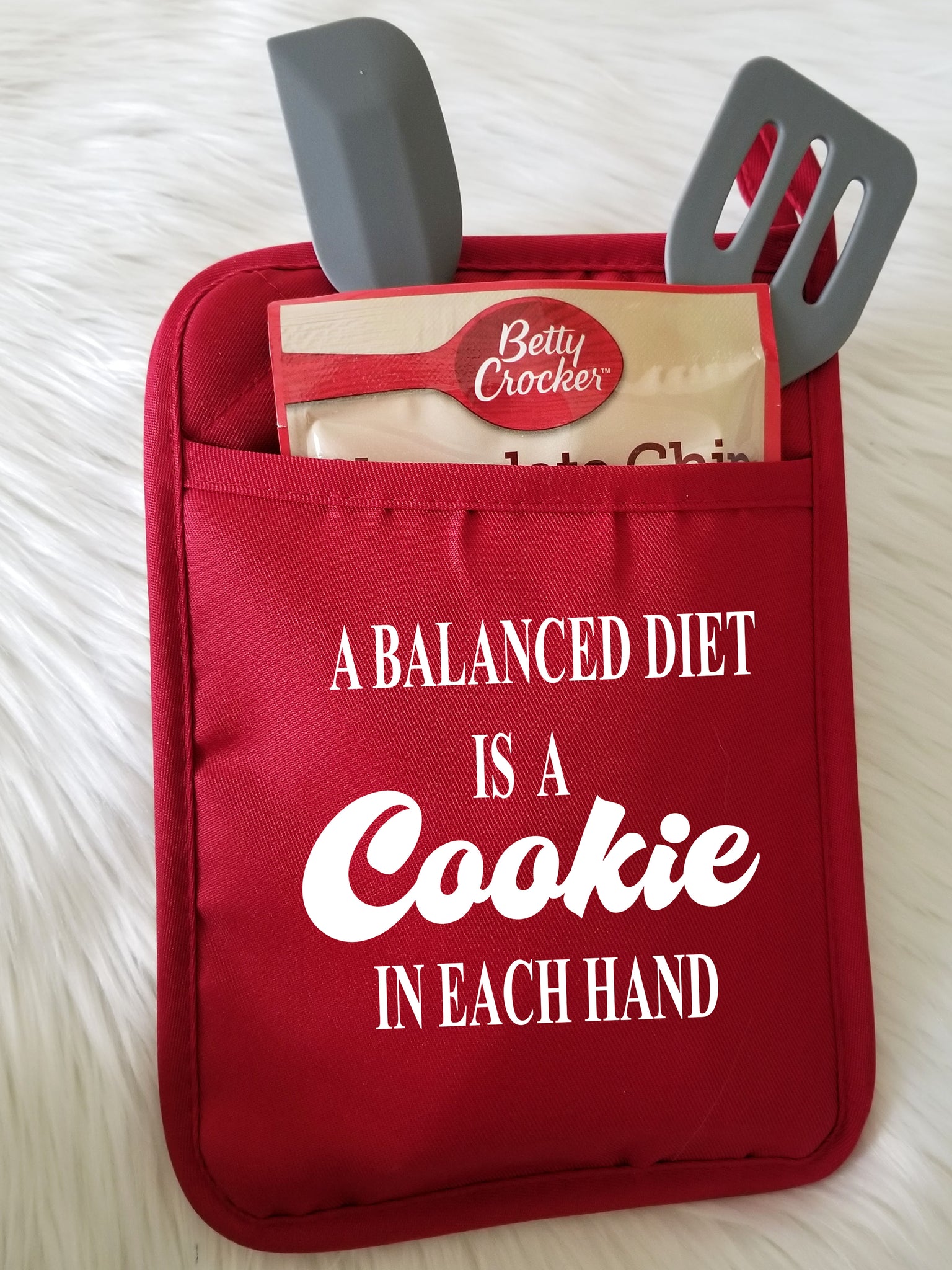 A Balance Diet is A Cookie in Both Hands Baking Set